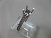 ESTATE ROUND DIAMOND 14K GOLD RING FILIGREE ENGAGEMENT RING MOUNT SETTING #21095