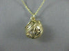 ANTIQUE 14KT YELLOW GOLD FILIGREE STRIKING BEAR JAR PENDANT ONE OF A KIND #22534