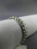 ANTIQUE .72CT ROUND OLD MINE DIAMOND 18KT WHITE GOLD SQUARE ETERNITY RING #11514