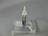 ESTATE .25CT DIAMOND 14KT WHITE GOLD ROUND COMFORT FIT WEDDING ANNIVERSARY RING