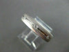 ESTATE WIDE .24CT DIAMOND 14K WHITE GOLD ETOILE ANNIVERSARY RING STUNNING #14824
