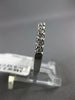 ESTATE .53CT DIAMOND 14KT WHITE GOLD SEMI ETERNITY SHARE PRONG ANNIVERSARY RING