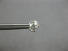 ESTATE .70CT DIAMOND 14K WHITE GOLD CLASSIC ROUND SOLITAIRE STUD EARRINGS #28174