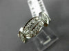 ANTIQUE 1.10CT OLD MINE DIAMOND PLATINUM ETERNITY WEDDING ANNIVERSARY RING #9425