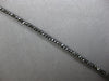 ESTATE 7.34CT BLACK DIAMOND 14KT WHITE GOLD 3D CLASSIC ETERNITY TENNIS BRACELET