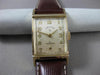 ANTIQUE 14KT YELLOW GOLD LORD ELGIN SQUARE MENS WATCH ABSOLUTELY AMAZING! #21575