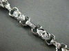 ANTIQUE ART DECO 1.30CT OLD MINE DIAMOND FILIGREE PLATINUM SOLAR WATCH #22177