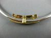 ASCH GROSSBARDT .16CT DIAMOND & AAA MULTI GEM 14KT TWO TONE GOLD NECKLACE #25979