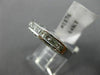 ESTATE .94CT ROUND & PRINCESS DIAMOND 14KT WHITE GOLD 3D ANNIVERSARY RING #1176