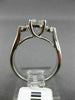 ESTATE 1.20CT DIAMOND 18KT WHITE GOLD 3D CLASSIC 3 STONE LUCIDA ENGAGEMENT RING