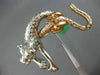 EXTRA LARGE 2.65CT DIAMOND 18KT WHITE & ROSE GOLD ETOILE TIGER THREE FINGER RING