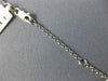 LARGE 1.75CT DIAMOND 14KT WHITE GOLD PRINCESS TWO IN ONE NECKLACE PENDANT #1584