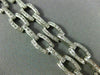 ANTIQUE EXTRA LARGE 38.0CT DIAMOND & AAA AMETHYST 18K WHITE GOLD LARIAT NECKLACE