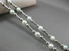 ESTATE 14KT WHITE GOLD AAA SOUTH SEA PEARL BY THE YARD ITALIAN NECKLACE #21303