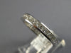1.72CT DIAMOND 14KT WHITE GOLD 3D PRINCESS CHANNEL 3mm WEDDING ANNIVERSARY RING