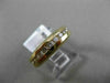 ESTATE 1.25CT DIAMOND 14KT YELLOW GOLD CHANNEL ETERNITY WEDDING ANNIVERSARY RING