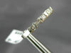 ESTATE .42CT ROUND & BAGUETTE DIAMOND 14KT WHITE GOLD 3D ANNIVERSARY RING #1050