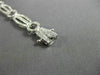 ESTATE WIDE .96CT DIAMOND 14KT WHITE GOLD CLASSIC CIRCLE OF LIFE TENNIS BRACELET