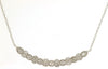 .21CT DIAMOND 14KT YELLOW GOLD ROUND & MARQUISE SHAPE FILIGREE FUN LOVE NECKLACE