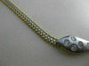 ESTATE .80CT DIAMOND 18KT WHITE & YELLOW GOLD 3D HANGING HEART DIAMOND NECKLACE
