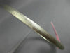 ESTATE .40CT DIAMOND 14KT WHITE GOLD 3D 11 STONE MATTE AND SHINY BANGLE BRACELET