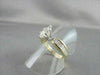 ESTATE 1.93CT MARQUISE BAGUETTE DIAMOND 14K WHITE & YELLOW GOLD ANNIVERSARY RING