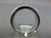 3.70CT DIAMOND & AAA RAINBOW YELLOW SAPPHIRE 14KT WHITE GOLD 3D ANNIVERSARY RING