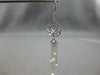 LARGE .75CT DIAMOND & AAA SOUTH SEA PEARL 18KT WHITE GOLD 3D CHANDELIER EARRINGS