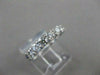 ESTATE 1CTW DIAMOND 18K WHITE GOLD FILIGREE WEDDING ANNIVERSARY RING FVVS #21534