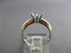 ESTATE 18KT WHITE GOLD CLASSIC SIX PRONG ROUND SEMI MOUNT ENGAGEMENT RING #28077