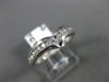 ESTATE .47CT DIAMOND 14KT WHITE GOLD "V" SHAPE CHANNEL ANNIVERSARY RING #14506