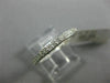 ESTATE .21CT DIAMOND 14KT WHITE GOLD 3D SEMI ETERNITY WEDDING ANNIVERSARY RING