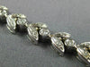 ANTIQUE 2.50CT DIAMOND 18KT WHITE GOLD 3D CLASSIC FLORAL FILIGREE NECKLACE #4166