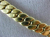 ESTATE .87CT DIAMOND 18K TWO TONE GOLD SOLITAIRE CUBAN SOLID LINK NECKLACE #1820