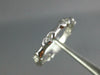 ANTIQUE .60CT DIAMOND 14K WHITE GOLD 3D MARQUISE ETERNITY ANNIVERSARY RING #1209