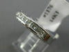 ESTATE .94CT ROUND & PRINCESS DIAMOND 14KT WHITE GOLD 3D ANNIVERSARY RING #1176