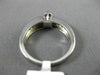 ESTATE .34CT DIAMOND 14KT WHITE GOLD 3D CLASSIC SOLITAIRE ENGAGEMENT RING #19540