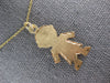 ESTATE LARGE 14KT YELLOW GOLD CLASSIC ENGRAVABLE BABY BOY CHARM PENDANT #27422