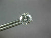LARGE 2.62CT AAA MOISSANITE 14KT WHITE GOLD SOLITAIRE 4 PRONG STUD EARRINGS 2909