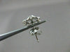 ANTIQUE .14CT DIAMOND BUTTERFLY 14KT WHITE GOLD EARRINGS SIMPLY AMAZING!! #21312