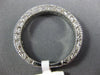 ESTATE .52CT DIAMOND 14KT WHITE GOLD 3D FILIGREE WEDDING ANNIVERSARY RING #18887