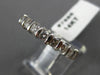 ESTATE 2.26CT ROUND DIAMOND 14KT WHITE GOLD 3D ETERNITY ANNIVERSARY RING #7686