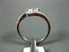 ESTATE .50CT ROUND DIAMOND 14KT WHITE GOLD CLASSIC 2 STONE CRISS CROSS LOVE RING