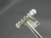 ANTIQUE .51CT DIAMOND 14KT WHITE GOLD 3D CLASSIC WEDDING ANNIVERSARY RING #11661