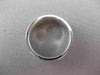 ESTATE WIDE 14KT WHITE GOLD SOLID BRICK DESIGN MENS WEDDING BAND RING 7mm #23144