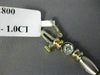 ANTIQUE 1.0CT DIAMOND 14K WHITE & YELLOW GOLD 3D BEZEL LINK LINE BRACELET #18640