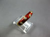 ESTATE .15CT DIAMOND & REED ENAMEL 18KT YELLOW GOLD ETOILE 5MM FUN RING