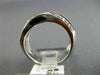 ESTATE 2.72CT DIAMOND YELLOW SAPPHIRE 14K WHITE GOLD GRADUATING CRISS CROSS RING