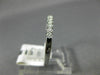 ESTATE .20CT DIAMOND 14K WHITE GOLD 3D ROUND NINE STONE WEDDING ANNIVERSARY RING