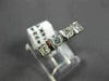 ESTATE WIDE .74CT DIAMOND 14K WHITE GOLD 5 STONE CHANNEL ANNIVERSARY RING #22470
